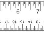 12 Inch Ruler Actual Size