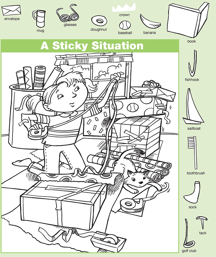 Highlights Hidden Pictures Free Printable