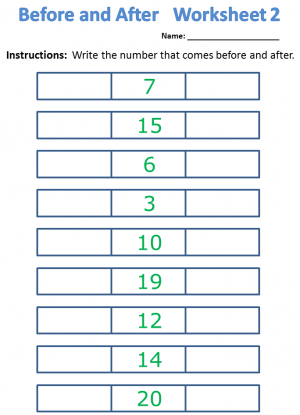 Kindergarten Math Activities Worksheet - One Platform For Digital