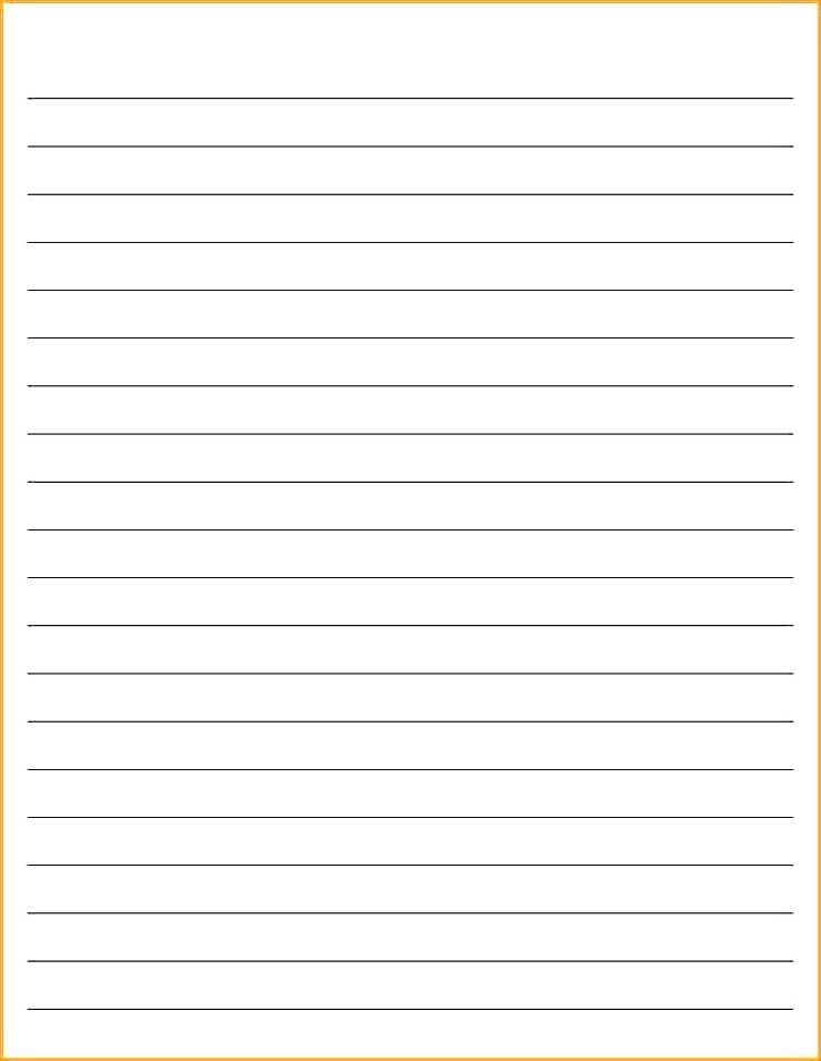 Printable Notebook Paper College Wide Ruled