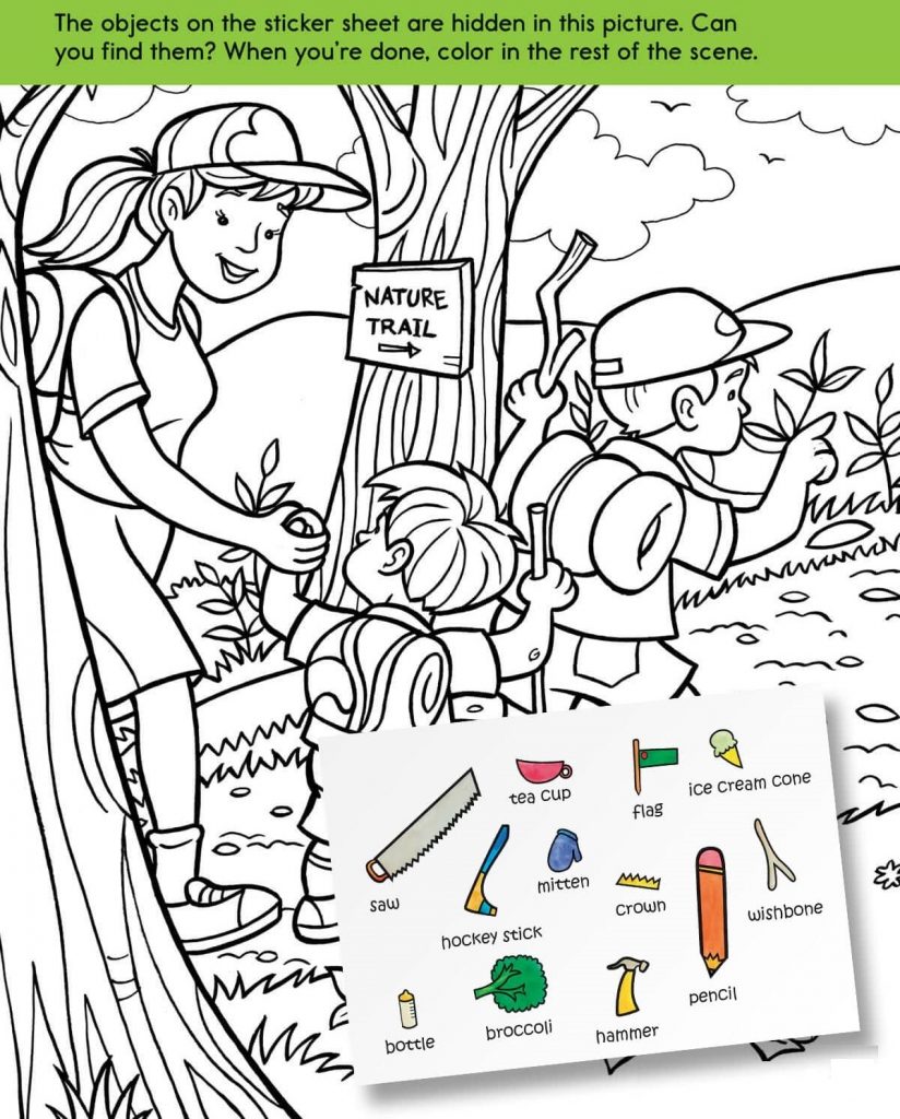 Highlights Hidden Pictures Free Printable