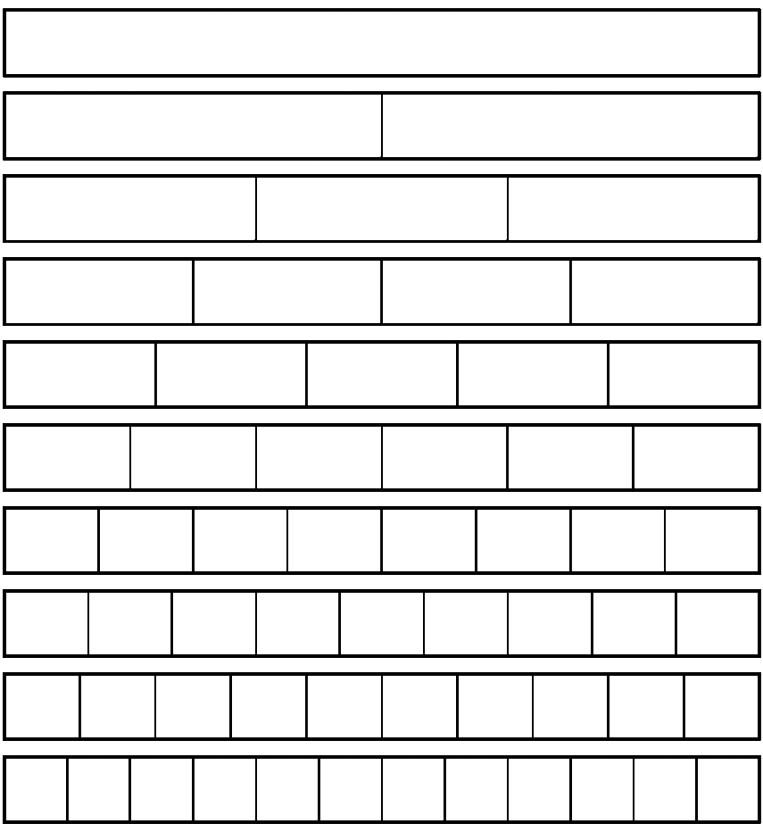 Free Fraction Strips Printable Worksheets Interactive