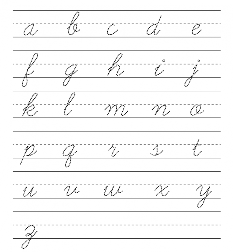 Free Printable Handwriting Practice Sheets for Preschool Kindergarten ...