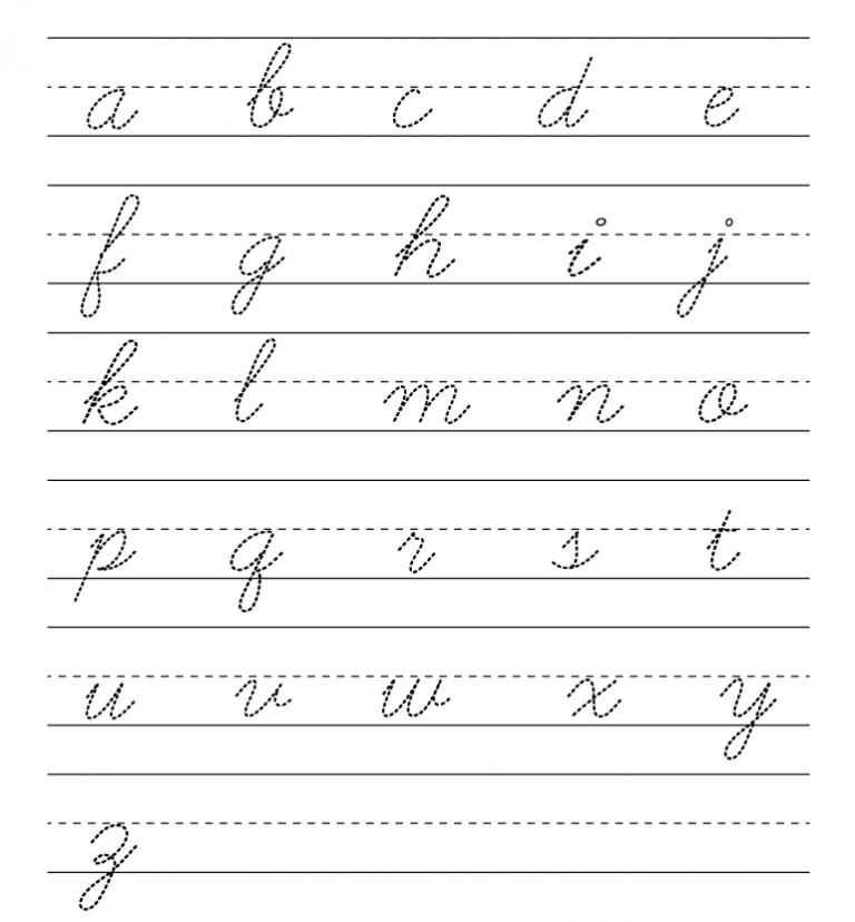 Free Printable Handwriting Practice Sheets For Preschool Kindergarten Adults