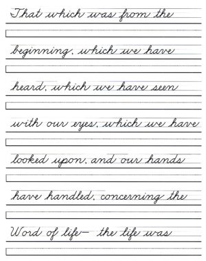 Free Printable Handwriting Practice Sheets for Preschool Kindergarten ...