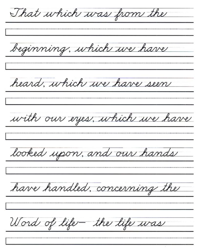 Free Printable Practice Writing Sheets