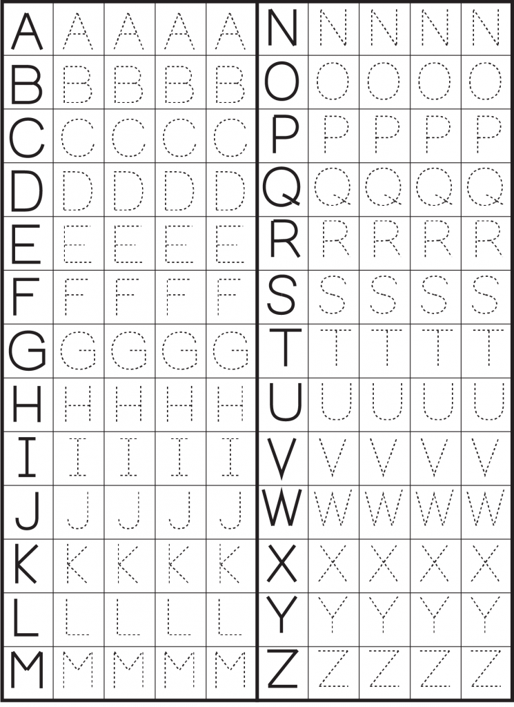 kindergarten-alphabet-tracing-worksheets