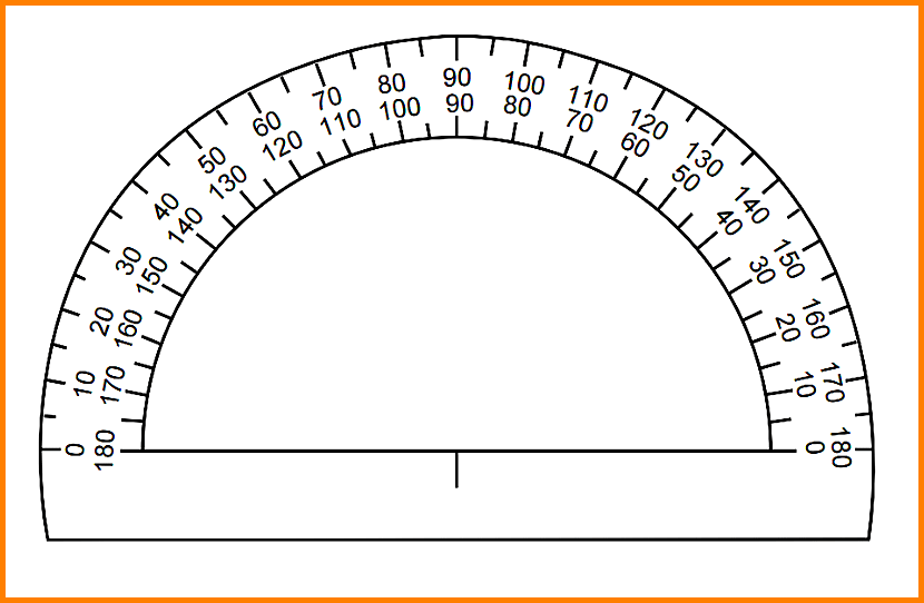 Protractor Printable Pdf - Printable World Holiday