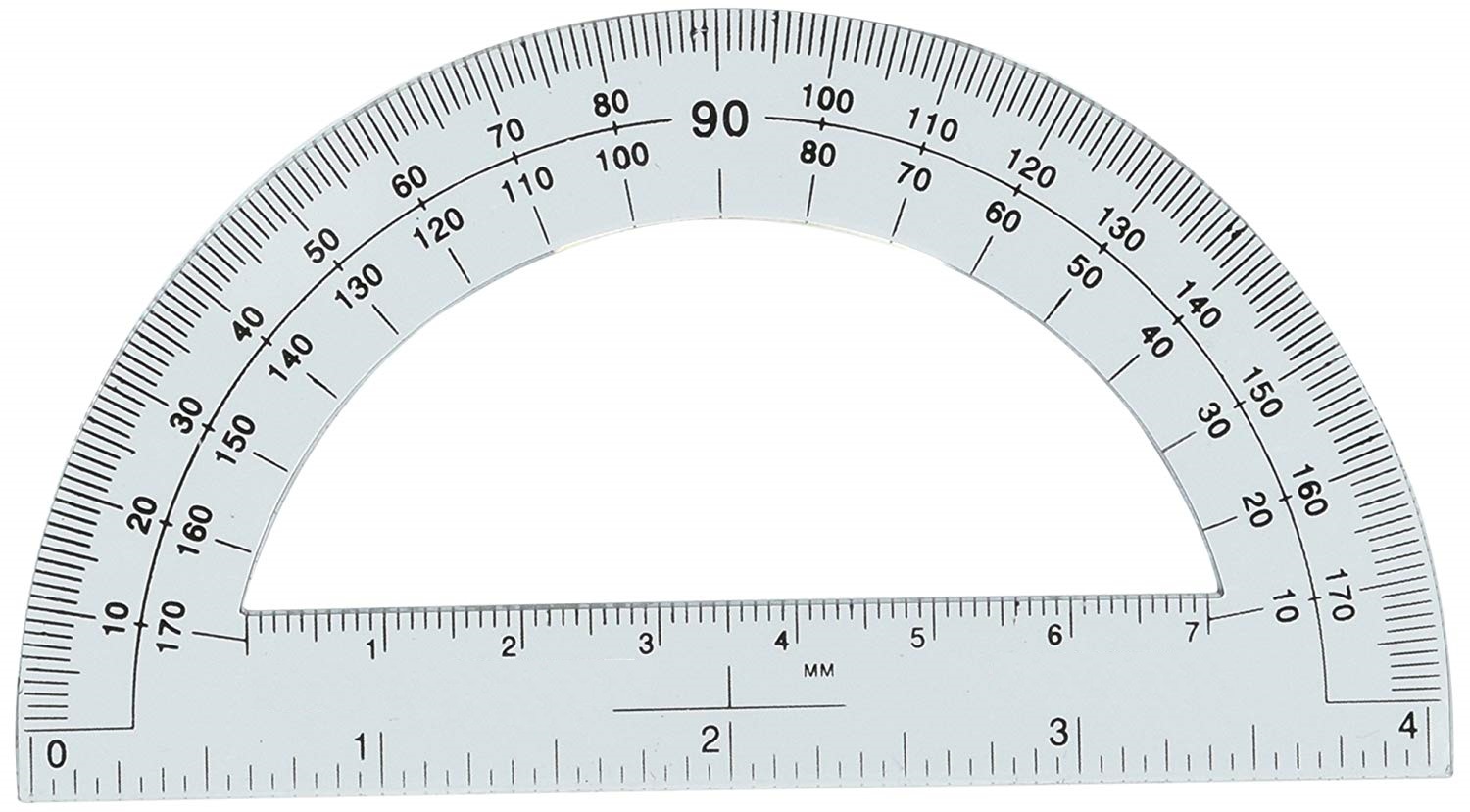 free printable protractor 180a 360a pdf with ruler