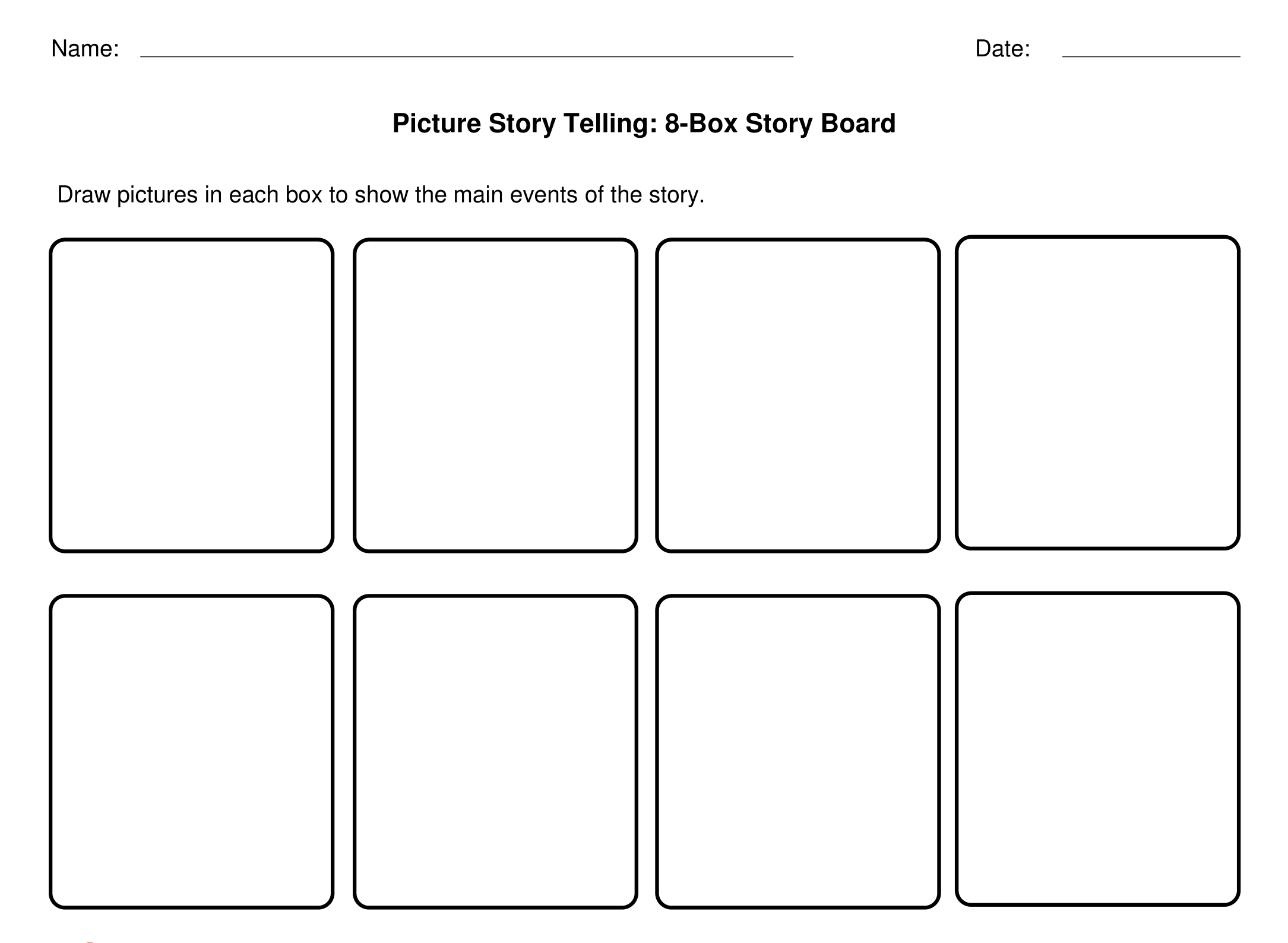 Printable One Pager Template