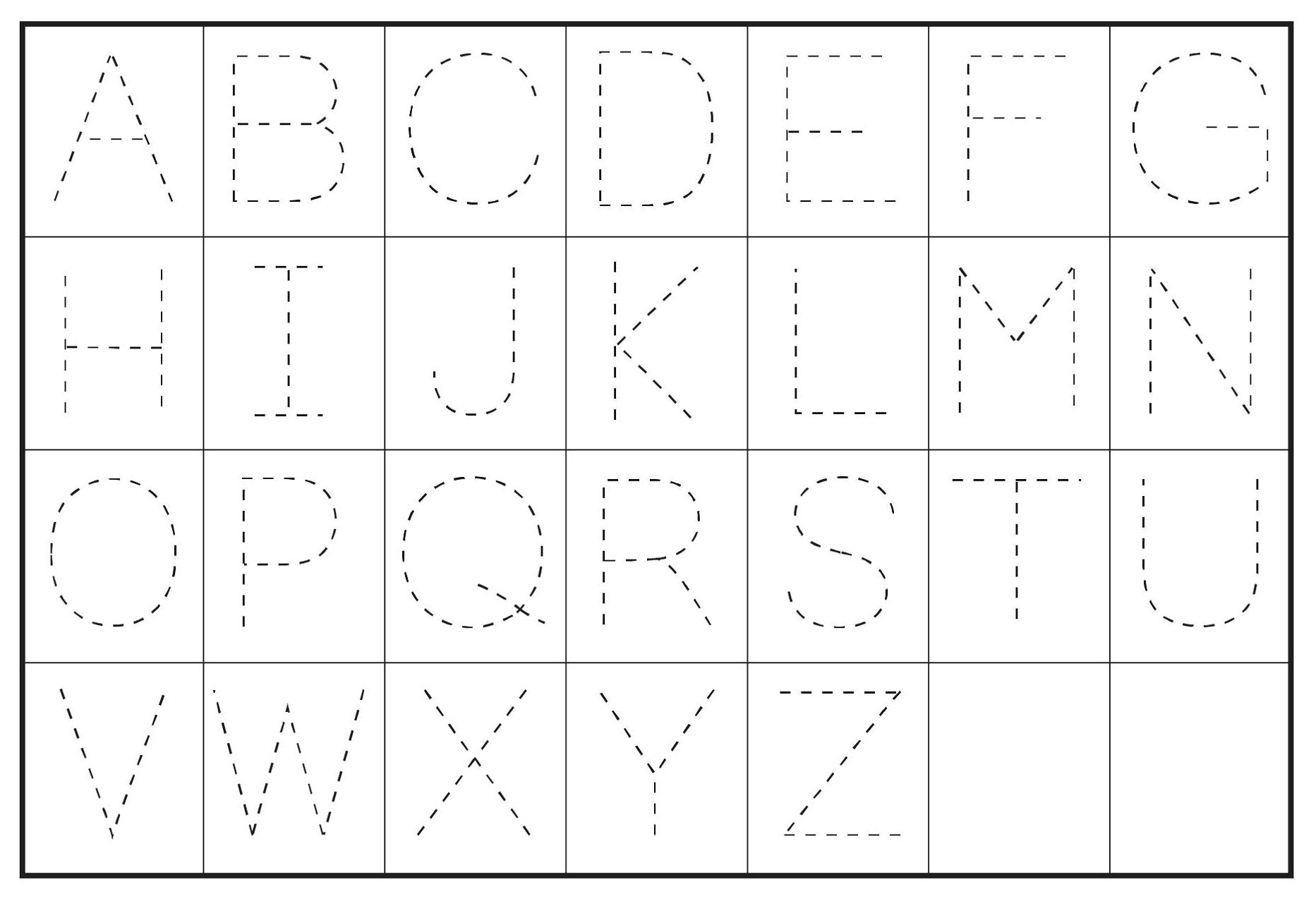 Free Alphabet Printables