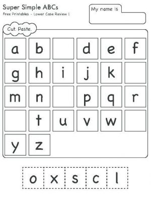 Free Alphabet Printables for Preschool - One Platform For Digital