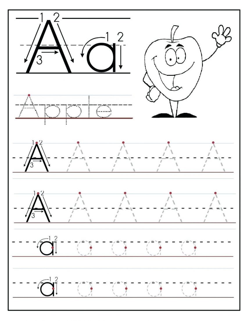 Free Printable Tracing Sheets for Preschool Kindergarten Kids