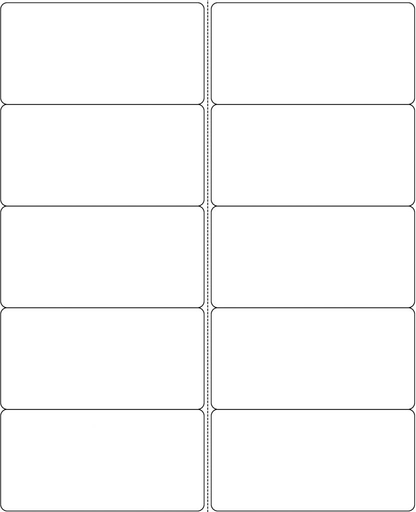 Word Avery 5160 Template