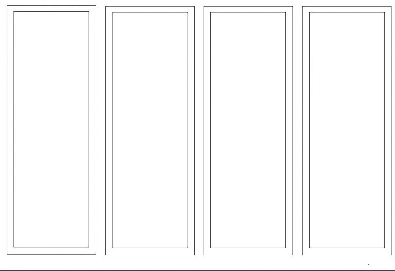 Printable Bookmark Template Word Pdf