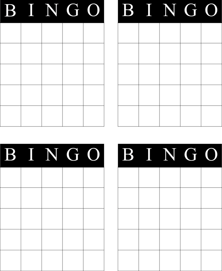 Free Bingo Card Template Word Digitally Credible Calendars Bingo Card