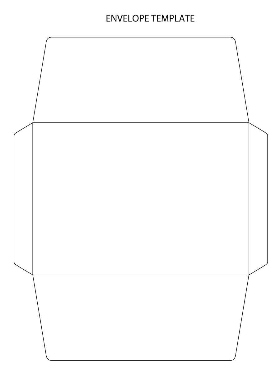 free printable envelope template