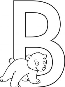 Printable Letter B Worksheets for Kindergarten Preschoolers