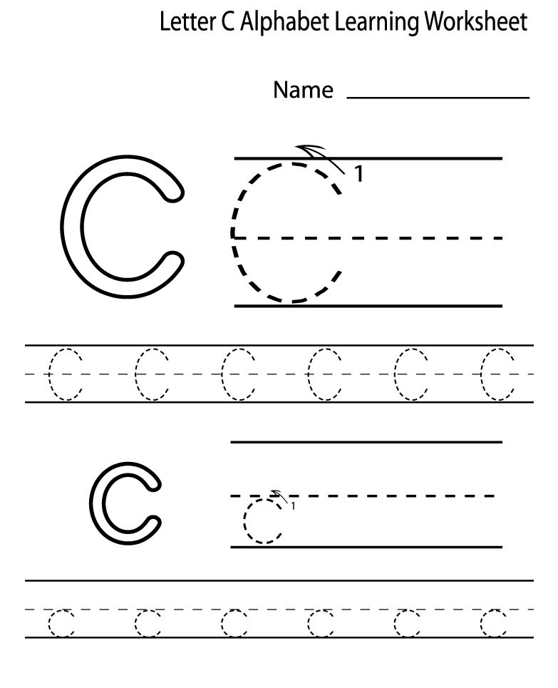 Letter C Kindergarten