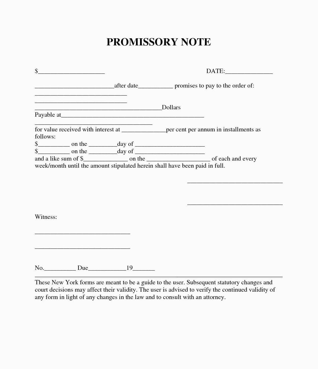 assignment of promissory note sample