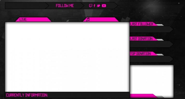 Free Twitch Overlay Template